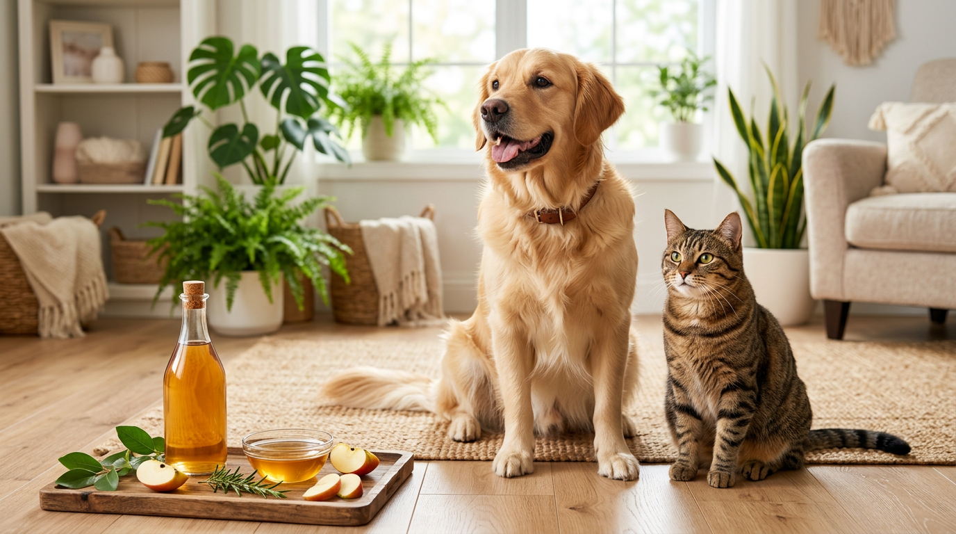 Apple cider vinegar for pets – uses and safety guide