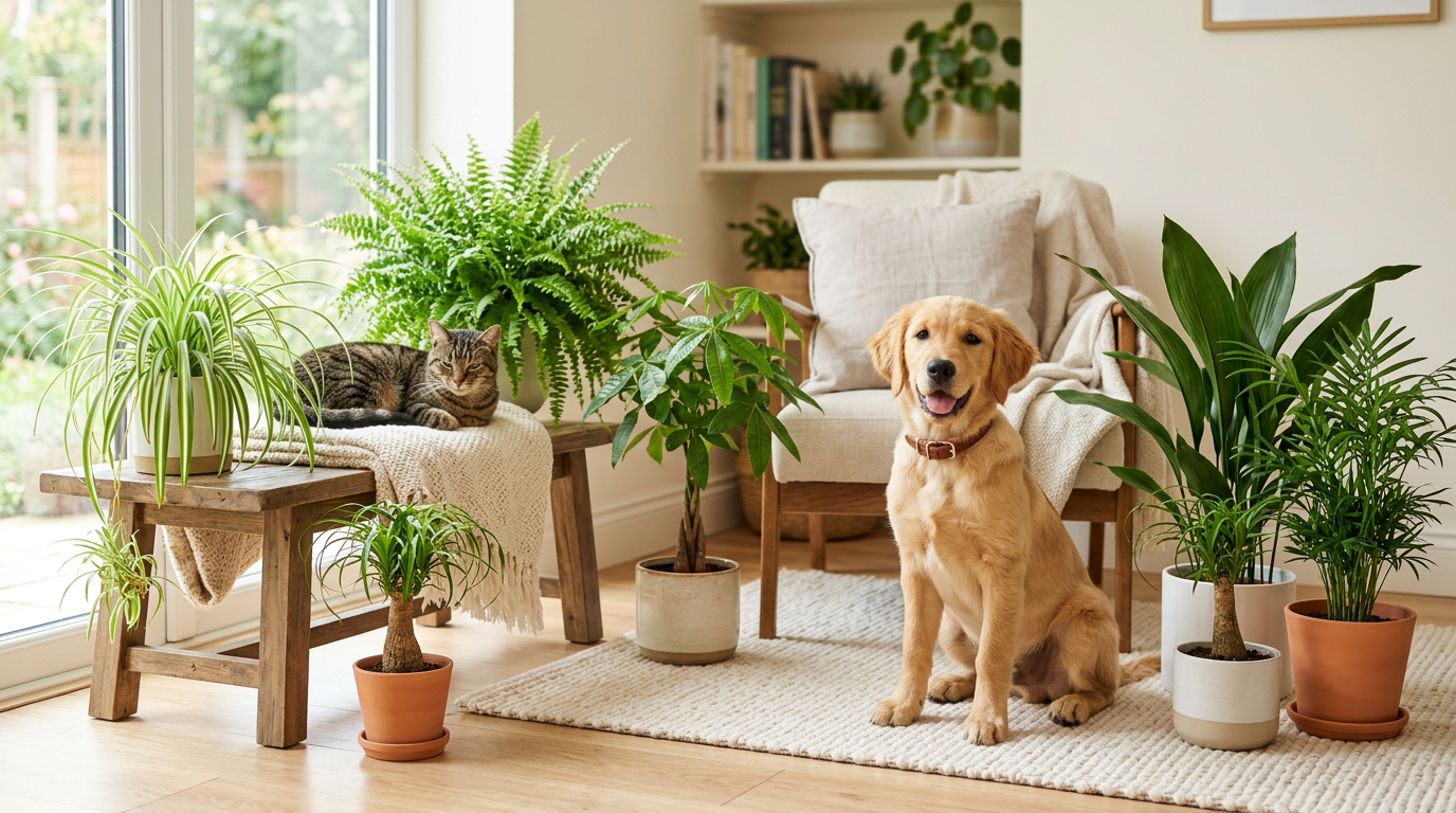 Best indoor plants that are safe for cats and dogs