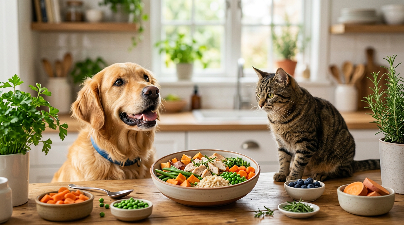 Complete guide to home-cooked pet food – nutrition balance