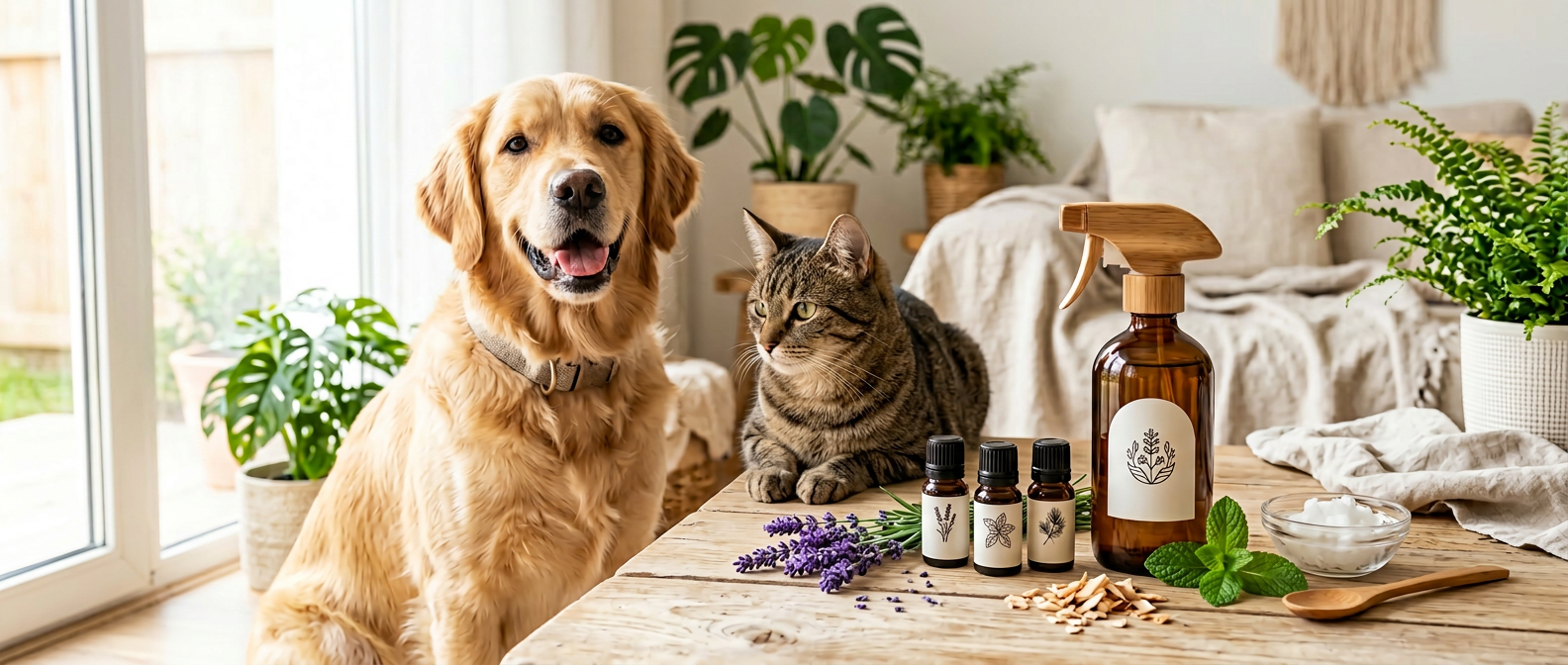 How to make your own flea spray (essential oil recipe)