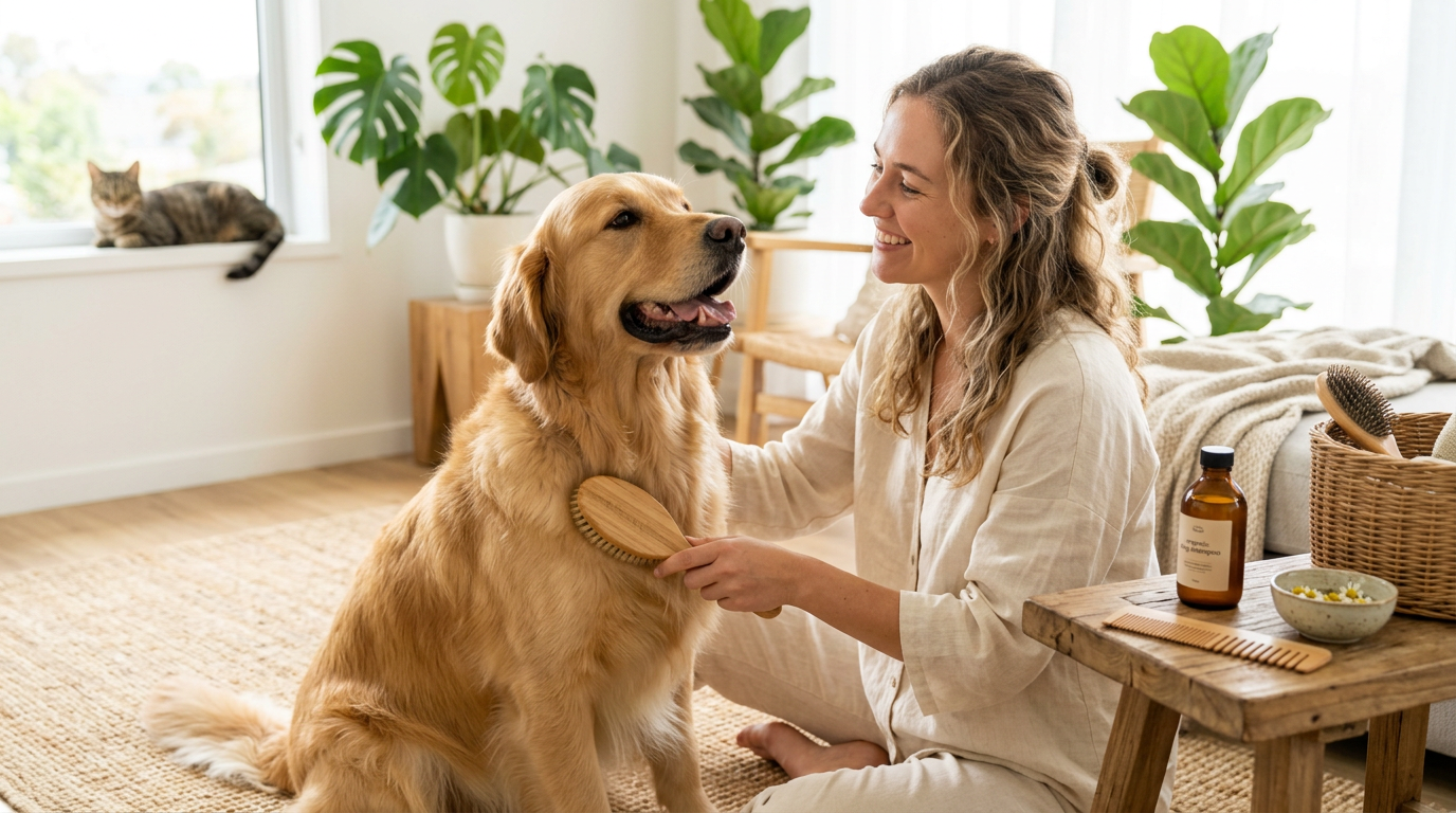 How to stop a dog from shedding – natural grooming tips