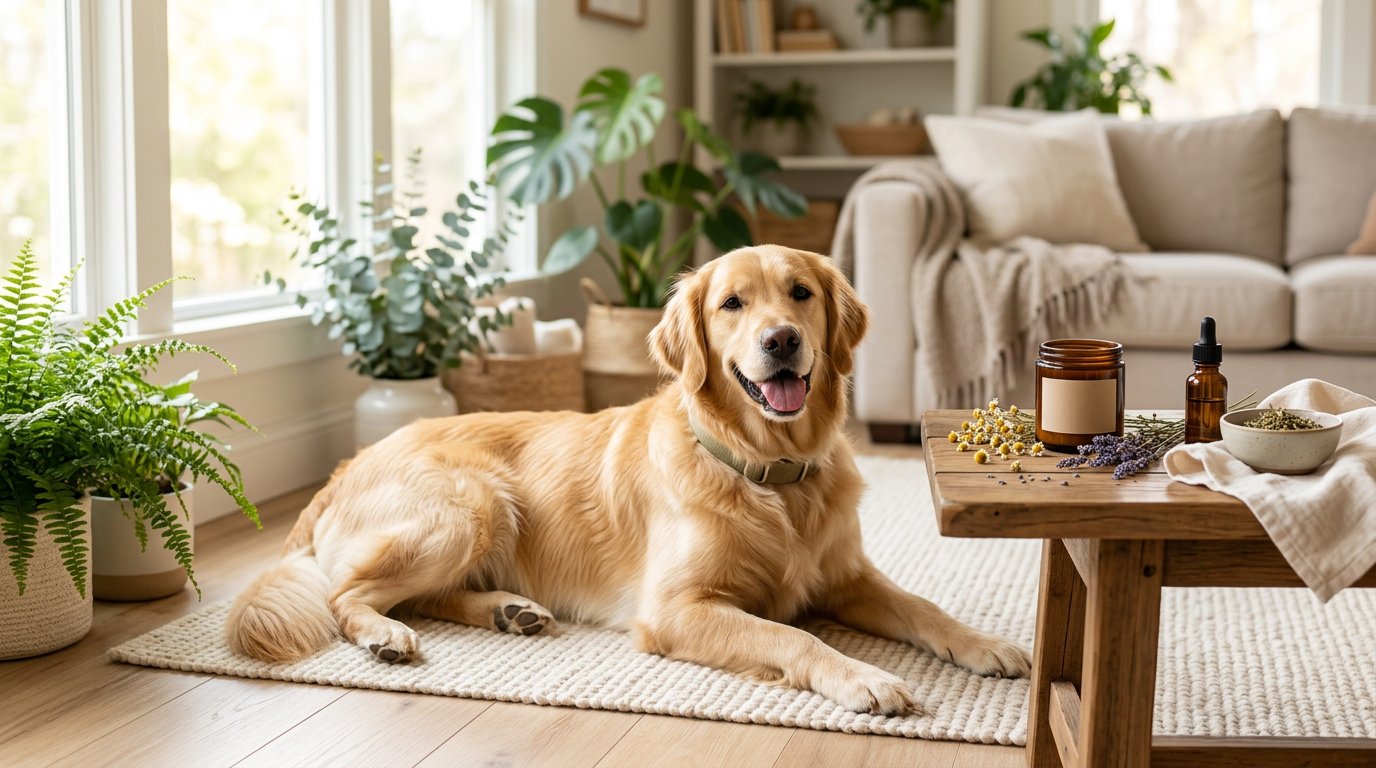 How to treat dog hot spots at home naturally